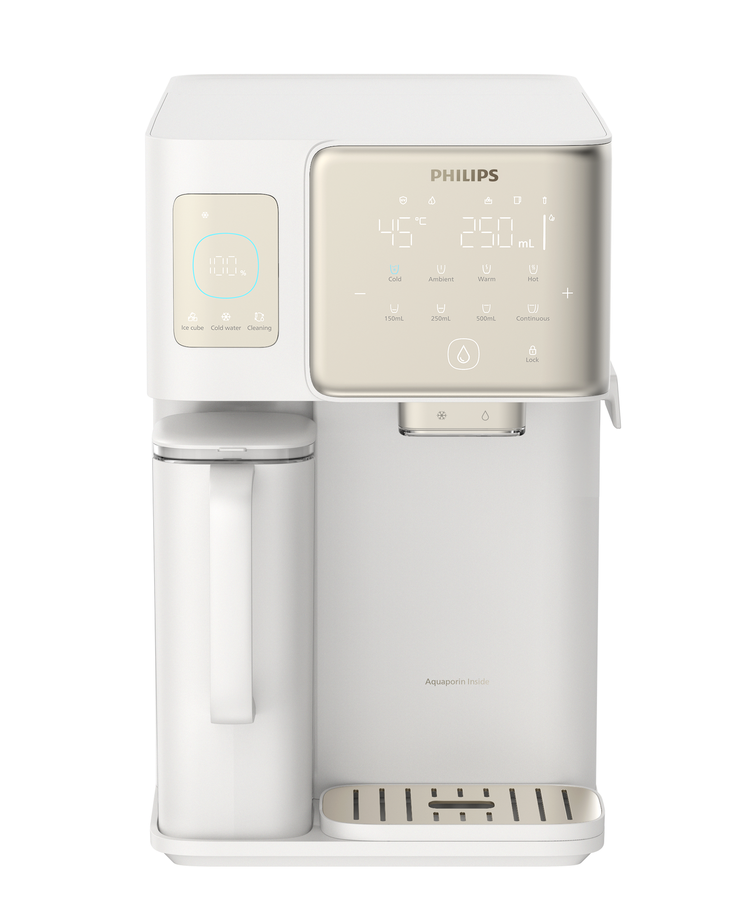 Philips Reverse Osmosis Water Purification Station. Produces purified ice cubes.