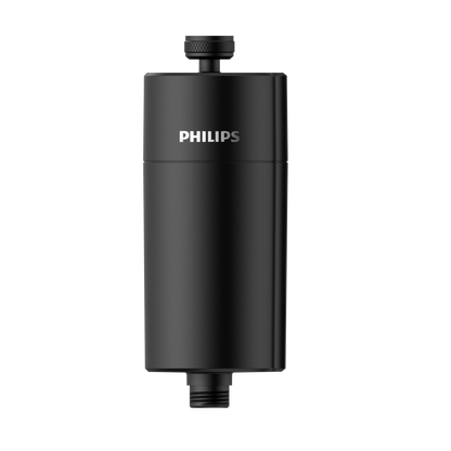 PHILIPS Water In-Line Shower Filter Black