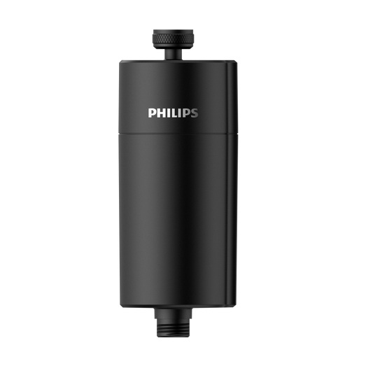 PHILIPS Water In-Line Shower Filter Black