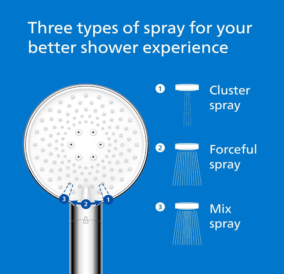 Philips handheld shower head (Chrome)