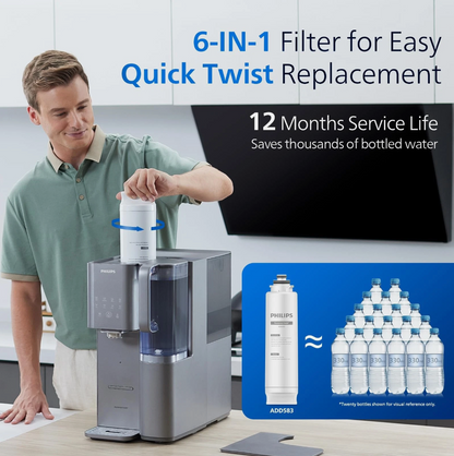 Philips RO Water Station, Hot & Cold