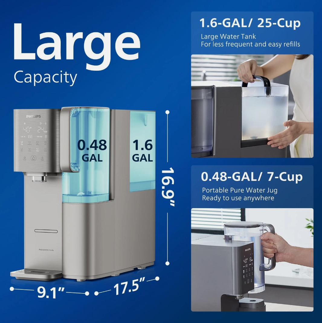 Philips RO Water Station, Hot & Cold